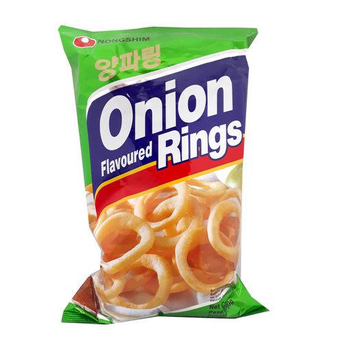 Tudo sobre 'Salgadinho de Cebola Onion Rings - Nong Shim 90g'