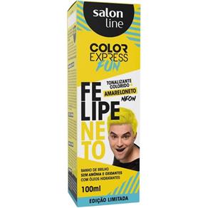 Salon Line Color Express Tonalizante Neon Felipe Neto 100ML - Amarelo