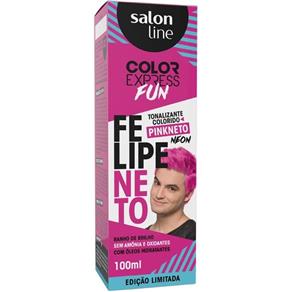 Salon Line Color Express Tonalizante Neon Felipe Neto 100ML - Rosa