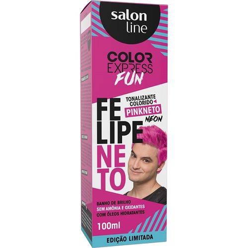 Salon Line Color Express Tonalizante Neon Felipe Neto 100ml