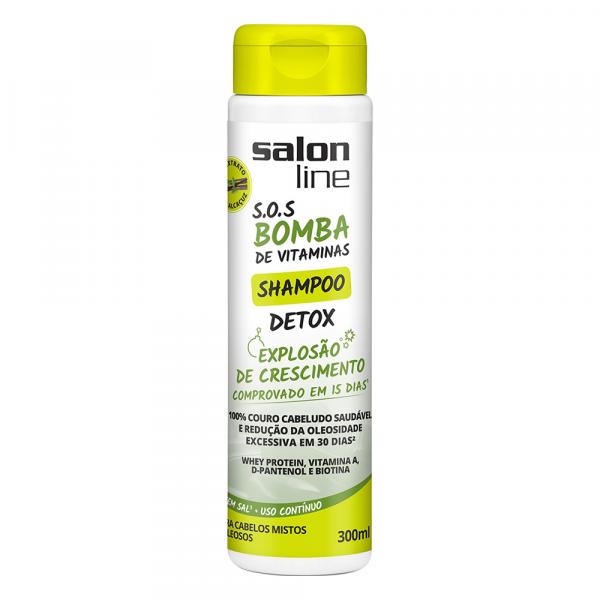 Salon Line - S.O.S Bomba de Vitaminas - Shampoo DETOX 300ml
