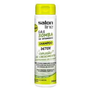 Salon Line - S.O.S Bomba de Vitaminas - Shampoo Detox - 300ml