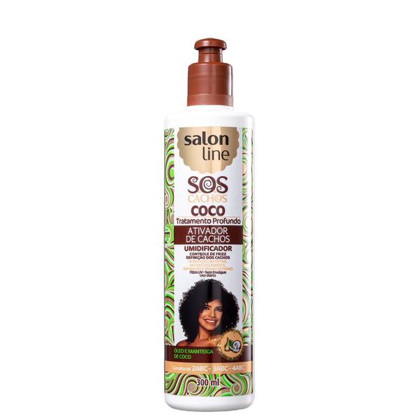 Salon Line S.O.S Cachos Coco - Ativador de Cachos 300ml