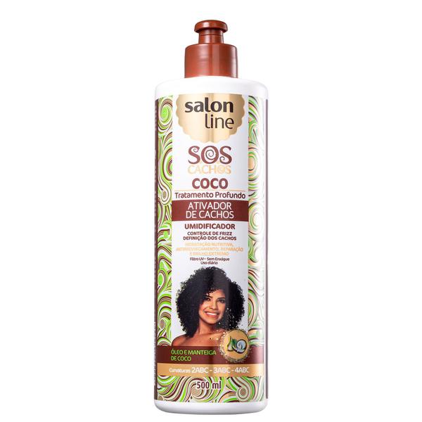 Salon Line S.O.S Cachos Coco - Ativador de Cachos 500ml