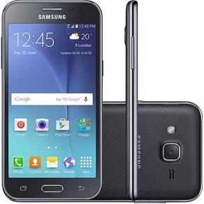 Samsung Galaxy J2 Duos Dual Chip Android Tela 4.7`` 8Gb 4G Wi-Fi Câmera 5Mp Tv Digital - Preto