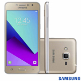Samsung Galaxy J2 Prime TV Dourado, com Tela de 5", 4G, 16 GB e Câmera de 8MP