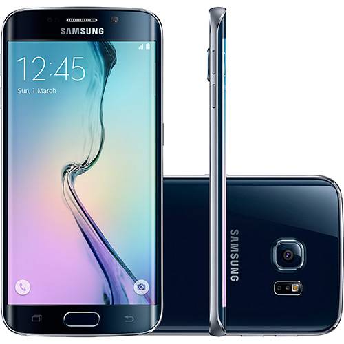 Tudo sobre 'Samsung Galaxy S6 Edge Preto Desbloqueado 64GB 4G Android 5.0 Tela 5.1" Octa-Core Câmera 16MP'