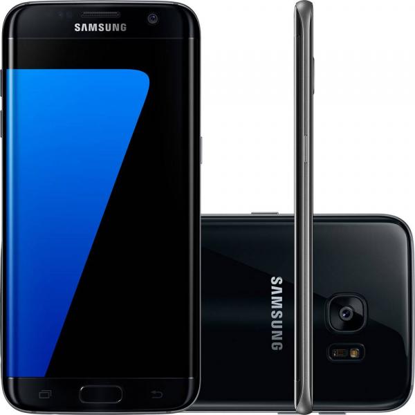 Samsung Galaxy S7 Edge Android 6.0 Tela 5.5" 32GB 4G Câmera 12MP - Preto