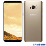 Samsung Galaxy S8 Plus Dourado, com Tela de 6,2, 4G, 64 GB e Câmera de 12 MP - SM-G955