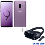 Samsung Galaxy S9+ Violeta, 6,2, 4G, 128 GB e Camera Dupla + Oculos de Realidade Virtual Samsung Gear VR4