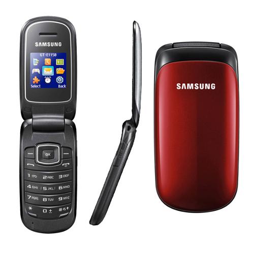 Samsung Gt E1150i Flip Radio Fm Vermelho