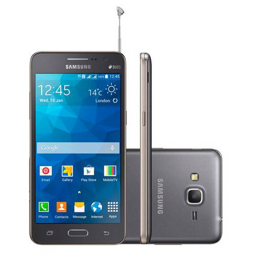 Tudo sobre 'Samsung Smartphone Galaxy Gran Prime Duos Tv - Dual Chip 3g Android 5.1 Câm. 8mp Tela 5'