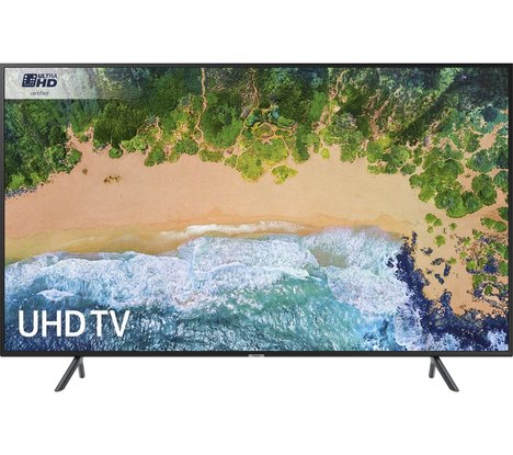 Samsung Tv Led 40' Smart Tv 4K Uhd 3Hdmi 2Usb Preto - Un40nu7100