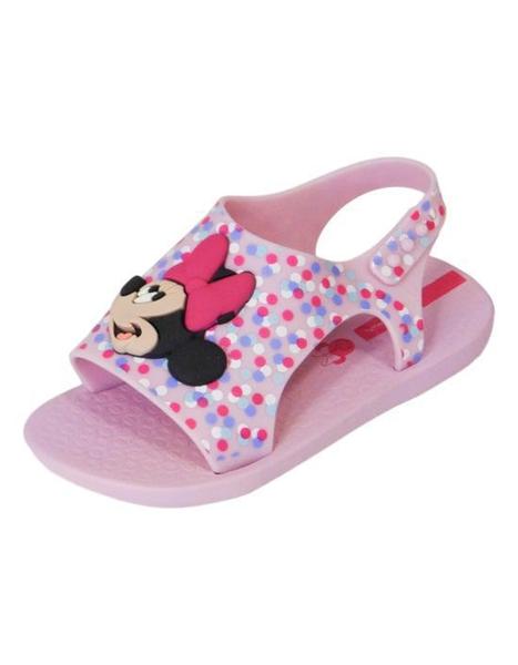 Sandália Baby Disney Minnie - Rosa - Glamour Pink