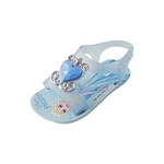 Sandália Baby Disney Princesa - Azul Bebê