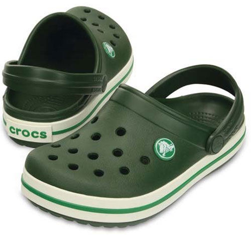 Sandália Crocs Crocband Kids Infantil - Green