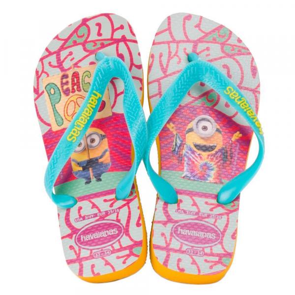 Sandália Havaianas Kids Minions Amarelo