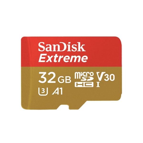 SanDisk Extreme MicroSD 32GB 100mb/s V30 U3