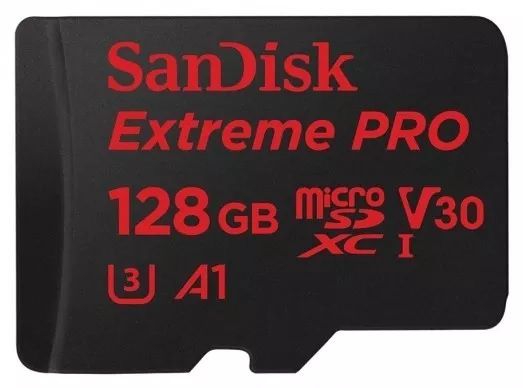 Sandisk Extreme Pro Micro 128 Gb Sdxc Classe10 U3 100mb/s 4k