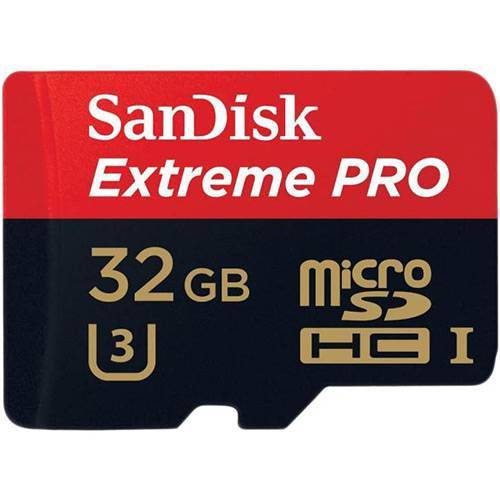 Sandisk Extreme Pro Micro Sdhc C10 U3 100mb/s 667x 4k 32gb
