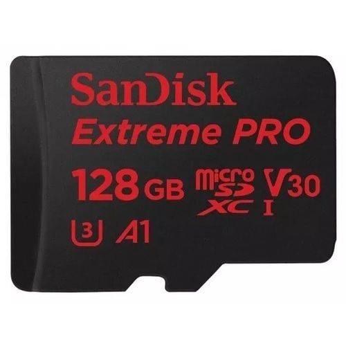 Tudo sobre 'Sandisk Extreme Pro Micro Sdxc Classe10 U3 100mb/s 4k 128gb'
