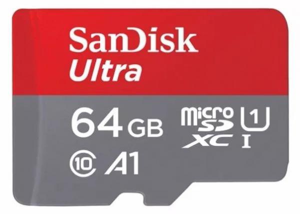Sandisk Micro Sdxc Ultra 100mb/s 667X A1 64gb 100% Original