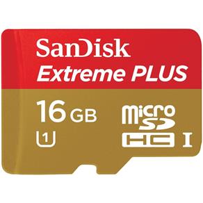 SanDisk MicroSDHC Extreme PLUS 16GB de 80mb/s
