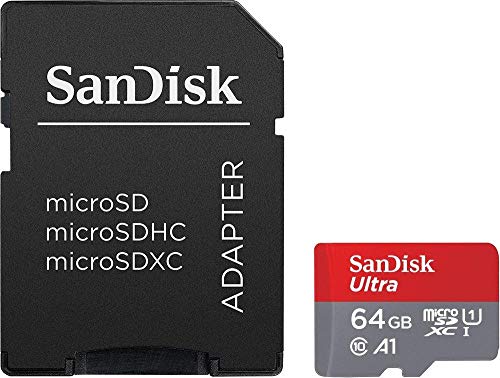 Sandisk Ultra 64gb Microsd Card C/Adaptador - Switch Compatível