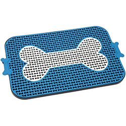 Sanitário para Cães Amfpet Osso Azul