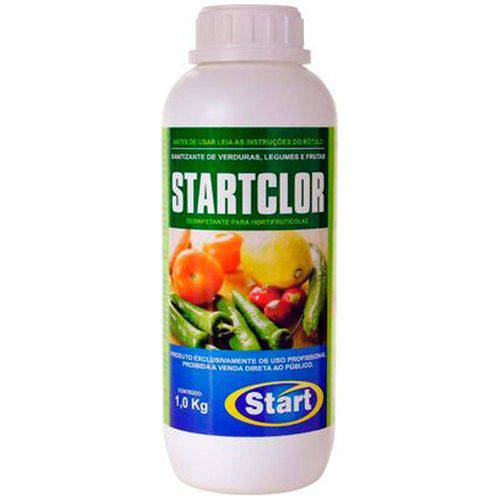Sanitizante Verdura Legumes e Frutas Startclor Pote 1 Kg