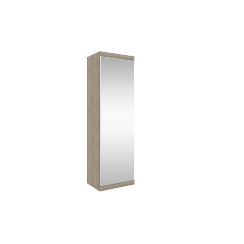 Sapateira Virtual 1 Porta com Espelho 2.35 Cm 7 Gavetas Cedro Madeirado-41311 - Robel