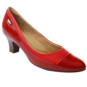 Sapato Feminino 703004 Piccadilly - Tamanho 39 - Vermelho