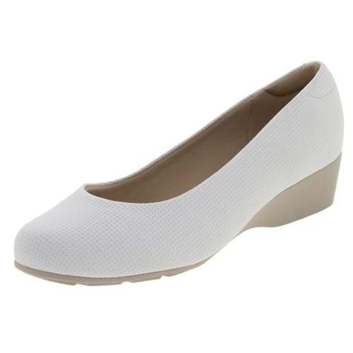 Sapato Feminino Anabela Branco Modare - 7014100