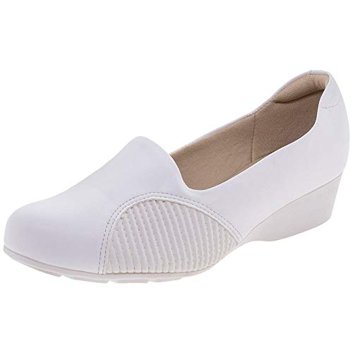 Sapato Feminino Anabela Modare - 7014249 Branco 34