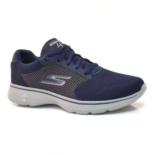 Sapato Go Walk 4 Marinho Skechers 54150 Xxm41