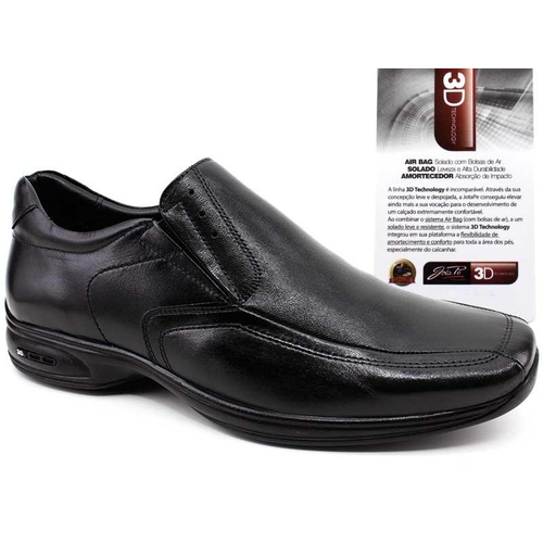 Sapato Masculino Jotape 3D Vision 71450 Couro