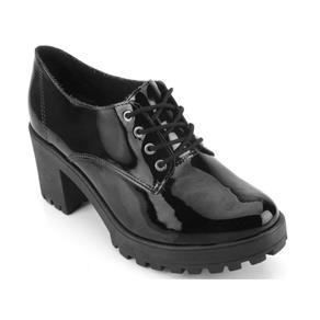 Sapato Oxford - Verniz 1956103 - 36 - PRETO