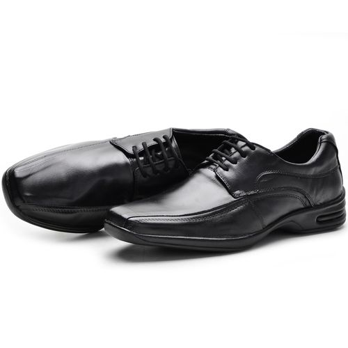 Tudo sobre 'Sapato Social Masculino em Couro Conforto E-Shoes 7001 Preto'