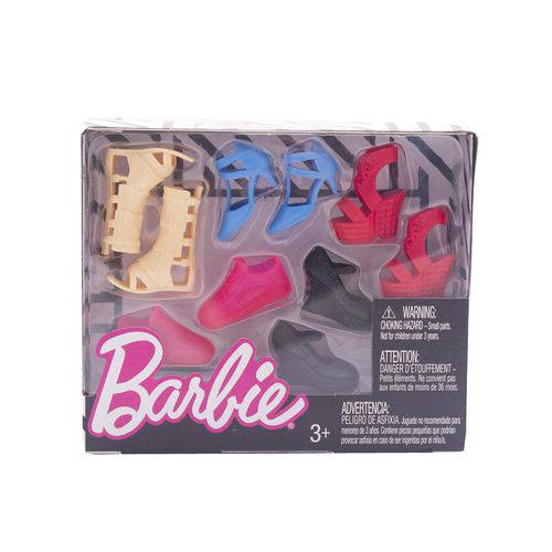 Tudo sobre 'Sapatos Barbie FAB FXG59 Coloridos - Mattel'