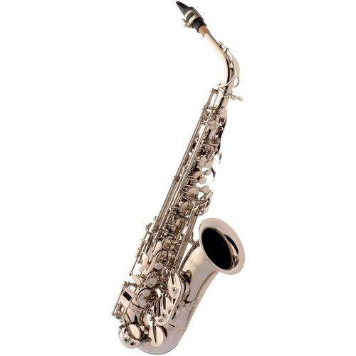 Tudo sobre 'Saxofone Alto Eagle Sa500 em Mib (Eb) com Case - Niquelado'