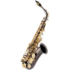 Saxofone Alto Eagle SA500 em Mib (Eb) com Case - Preto Onix