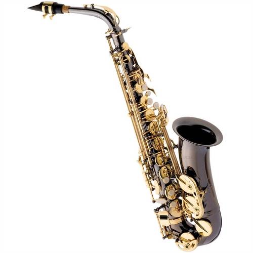 Saxofone Alto em Mib Preto Onyx Sa500 Bg Eagle