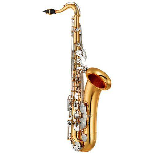 Tudo sobre 'Saxofone Tenor Yamaha Yts26 com Afinação em Sí Bemol Acabamento Laqueado Dourado e Apoio de Polegar'