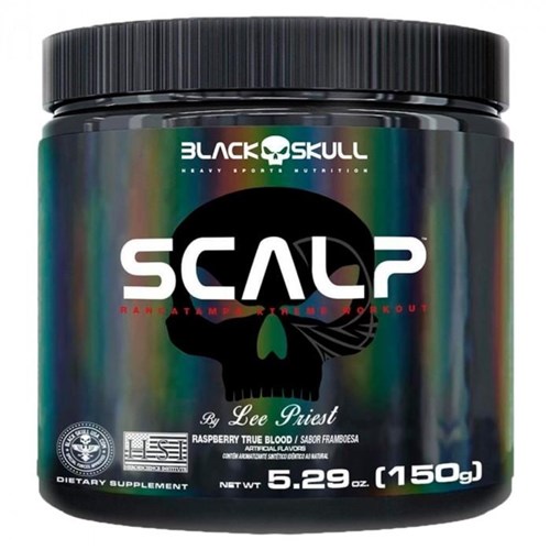 Scalp Pre Treino Xtreme (150G) - Black Skull