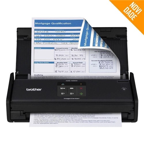 Scanner Brother Compacto 16Ppm - Ads1000W
