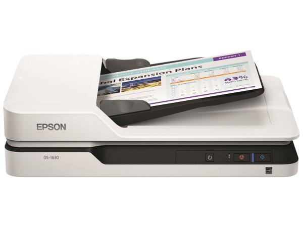Tudo sobre 'Scanner de Mesa Epson WorkForce DS-1630 - Colorido 1200dpi'