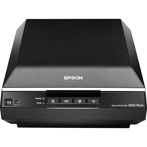 Scanner Epson Perfection V600 - Preto