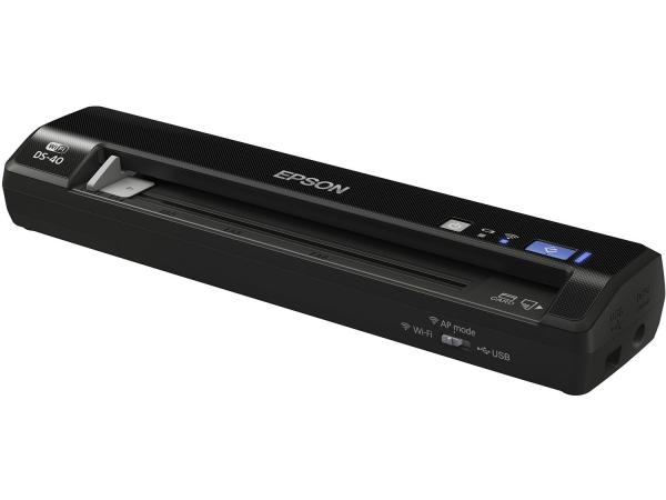 Tudo sobre 'Scanner Portátil Epson DS-40 Colorido - Wi-Fi 600dpi'