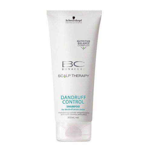 Tudo sobre 'Schwarzkopf Bc Scalp Therapy Dandruff Control Shampoo 200 Ml'