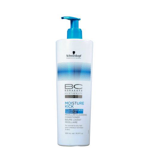 Tudo sobre 'Schwarzkopf Professional Bc Bonacure Moisture Kick Micellar Cleansing - Shampoo Condicionante 500ml'